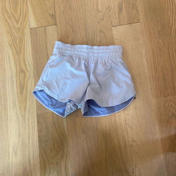 Prettiest blue reversible lululemon tracker shorts - Picture 3 of 4